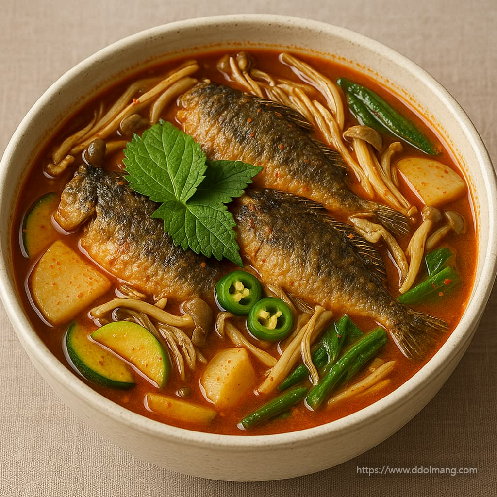 쏘가리 매운탕 맛있게 끓이는 법｜비린내 없이 깔끔한 민물매운탕 레시피 42