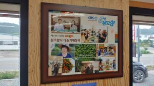 KBS TV 프로그램 6시 내고향 다슬기해장국 식당 소개 포스터