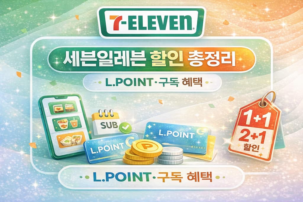 세븐일레븐 할인 뭐가 제일 좋을까? 실제로 많이 쓰는 혜택만 정리 17