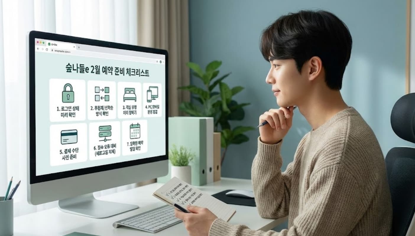 숲나들e 예약 실패하는 진짜 이유 7가지 – 2월 예약 전 반드시 확인하세요 27