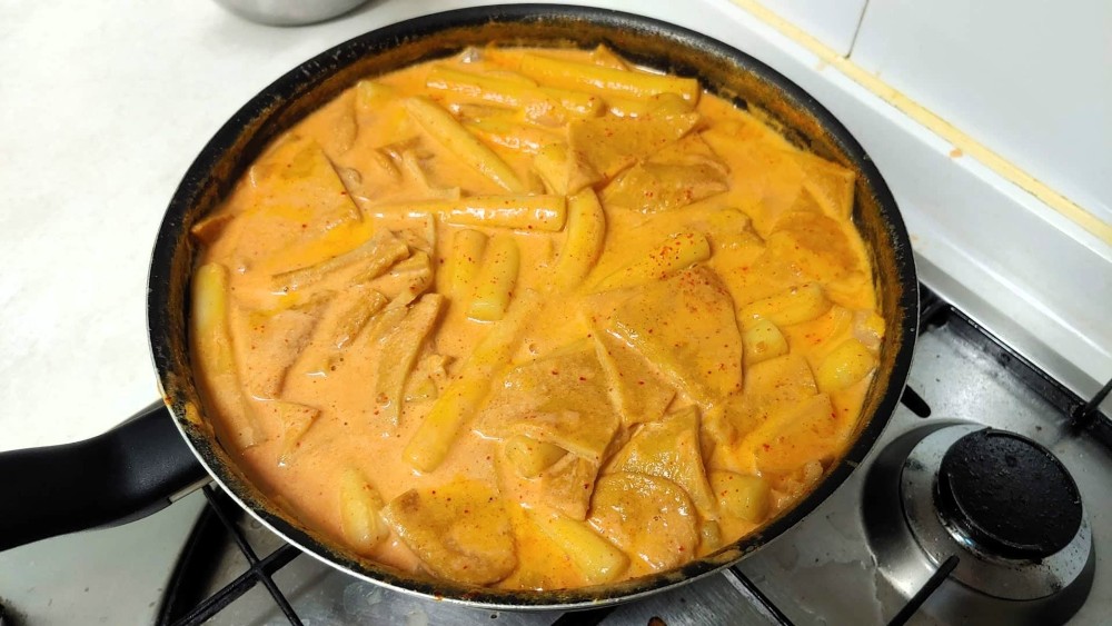 집에서 만드는 초간단 로제떡볶이 레시피｜아하부장 버전 그대로 따라하기 31