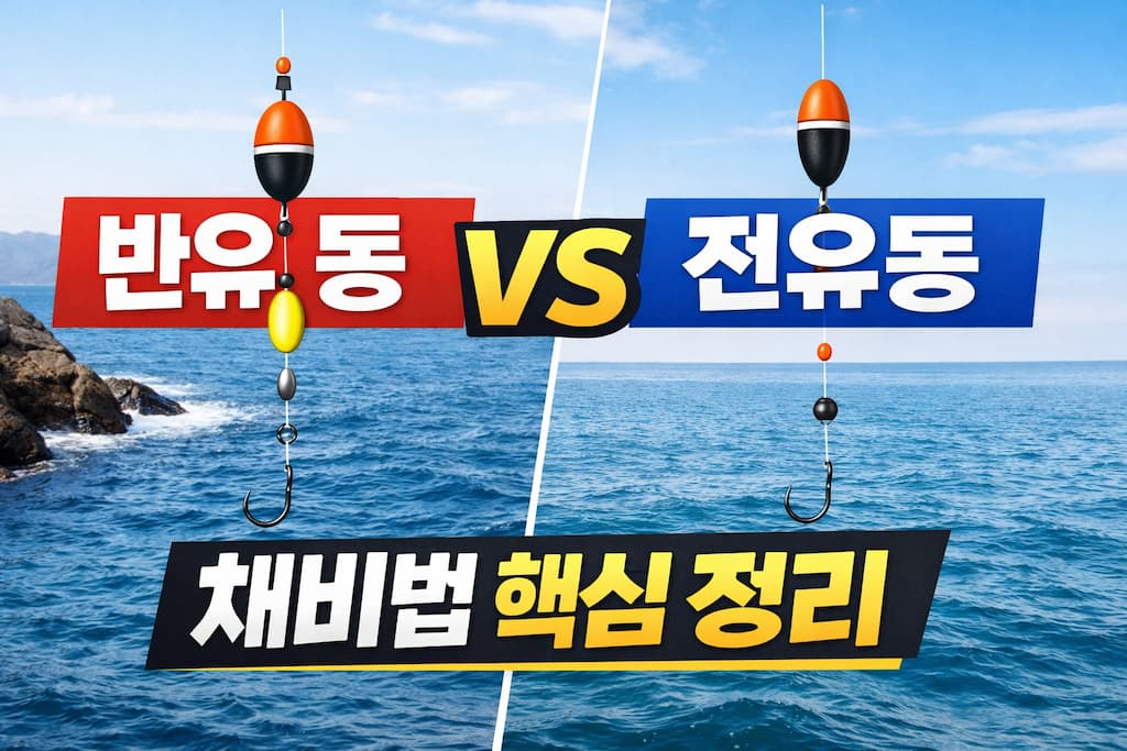 반유동 전유동 흘림낚시 채비법｜찌 선택과 수심 조절이 조과를 좌우합니다 7
