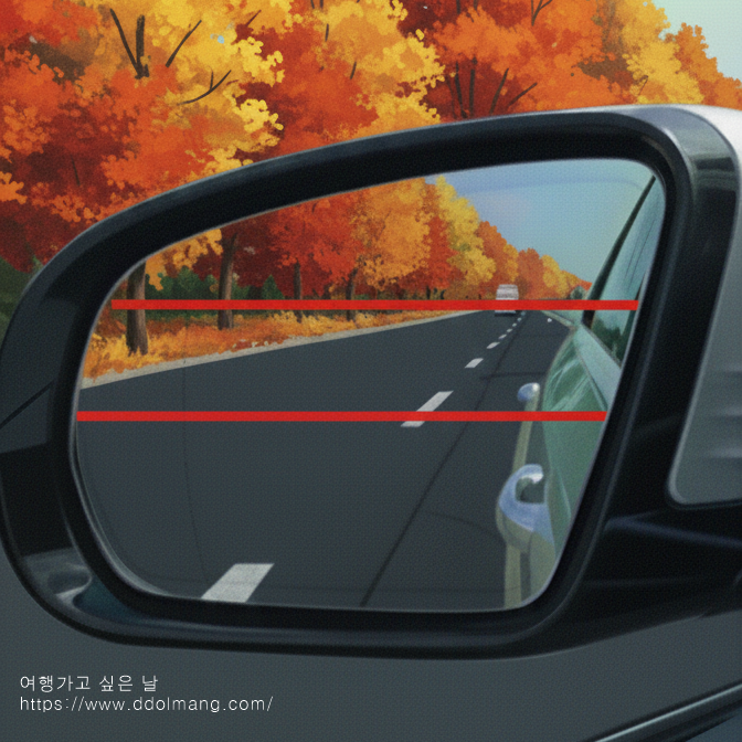 초보운전 탈출! 사이드미러 1:1? 2:1! 안전을 위한 황금 각도 완벽 가이드