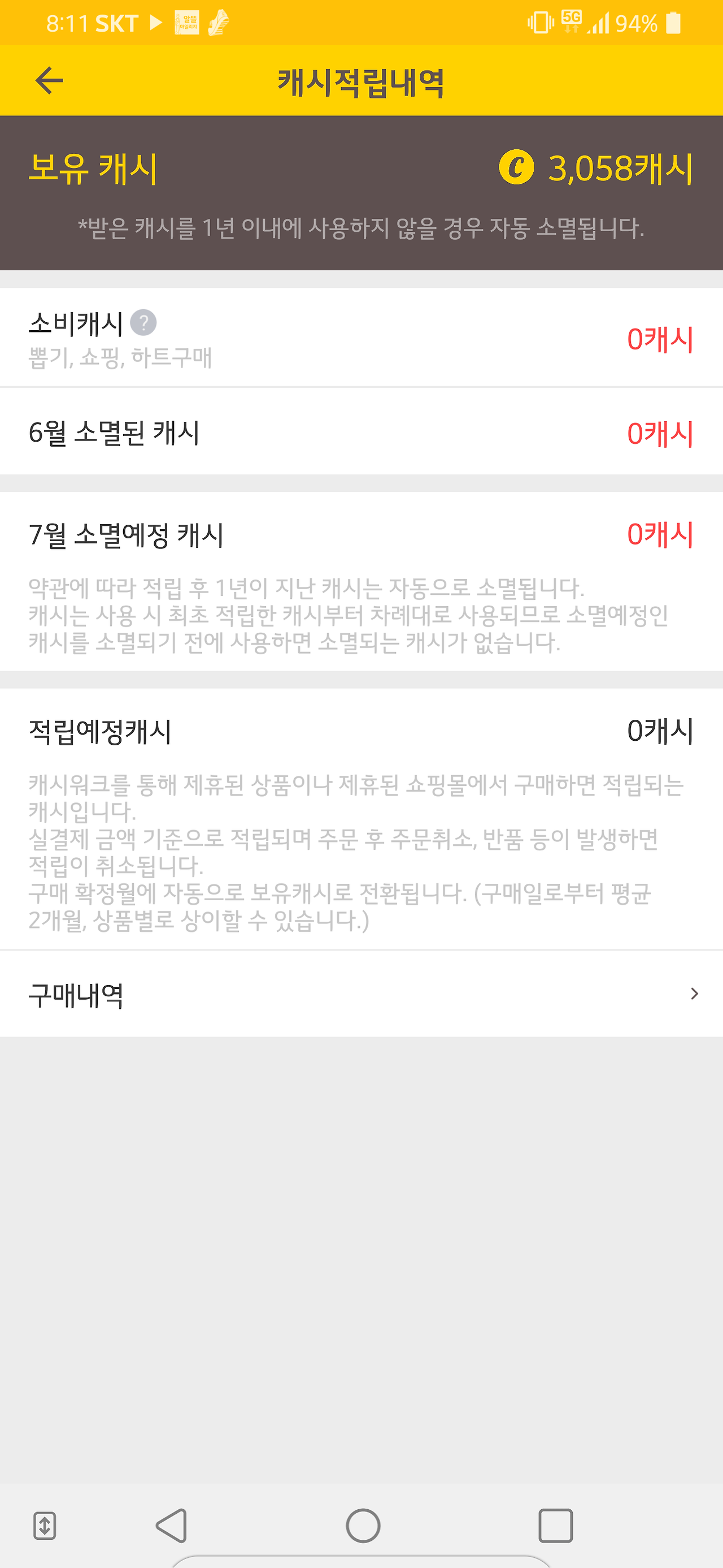 캐시워크 캐시 소멸 시기 (2026 최신) - 포인트 유효기간과 소멸 확인 방법 20