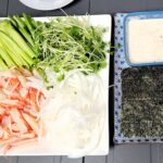 날치알 김쌈 만들기|마요네즈 소스 간이 중요한 한입 김쌈