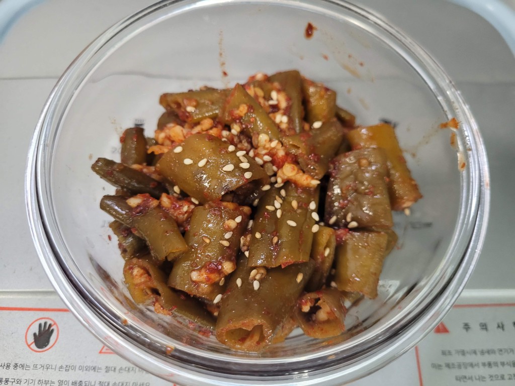 고추 장아찌 무침 만드는 법｜5분 완성 들기름 밥반찬 3