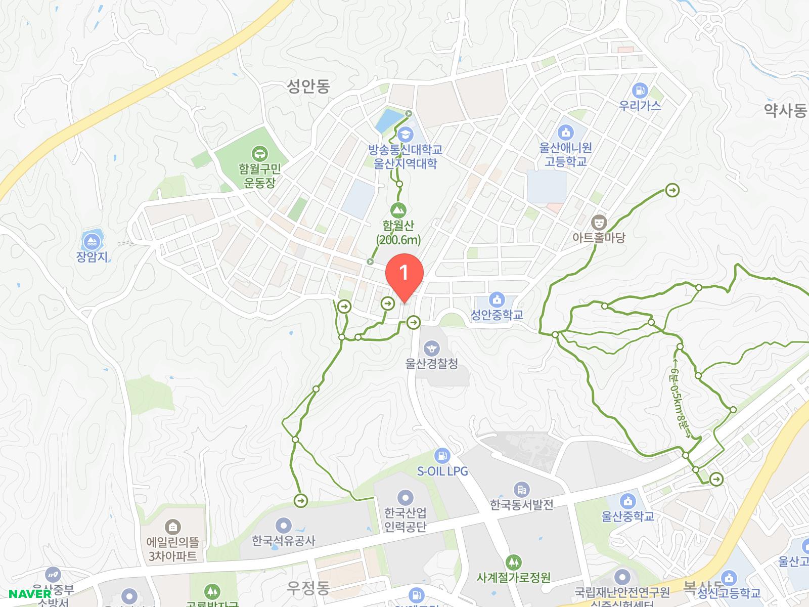 무영쌈밥 네이버 지도 위치
